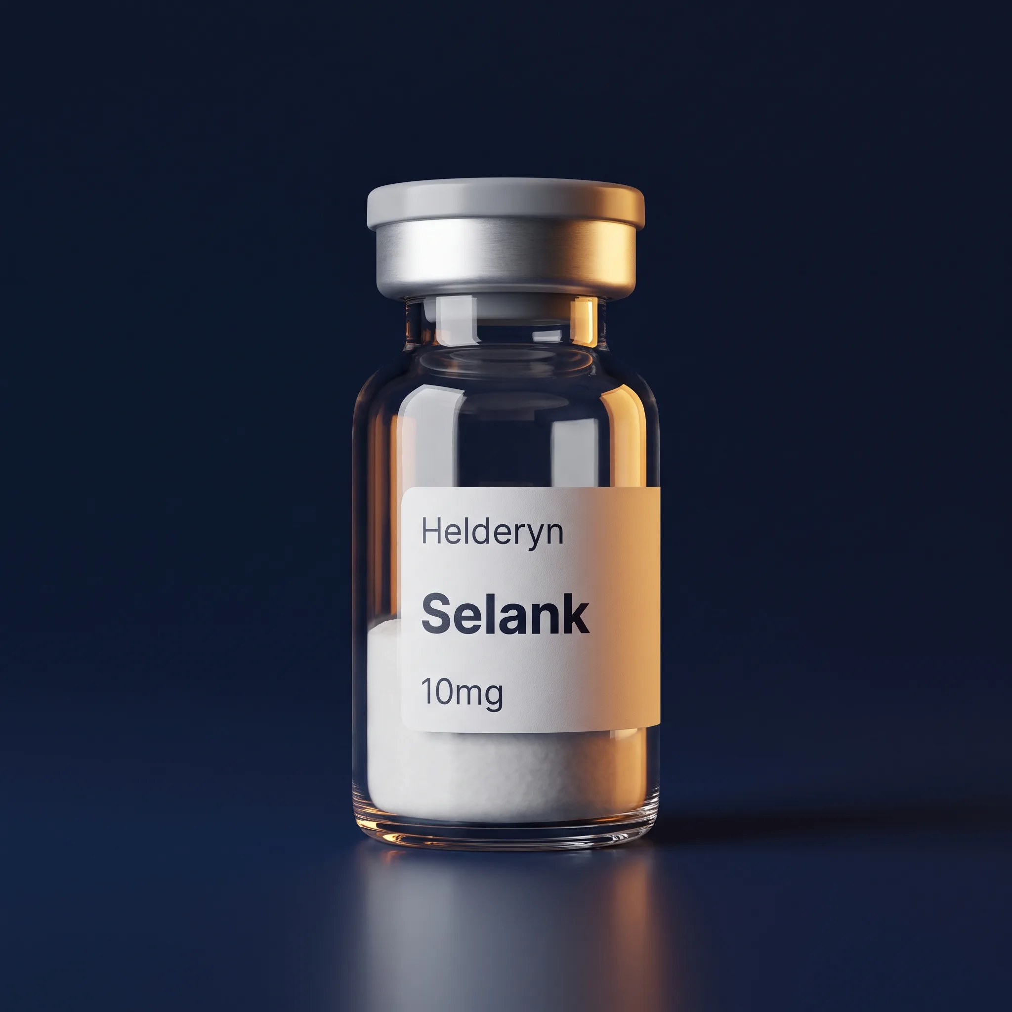 Selank onderzoeksverbinding vial